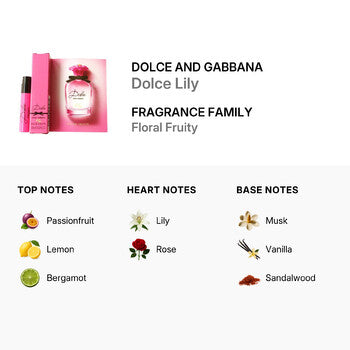 Dolce & Gabbana Ladies Lily EDT Spray 0.03 oz Fragrances (Wholesale) - Luxurious Fragrance Available Online in Hong Kong & China