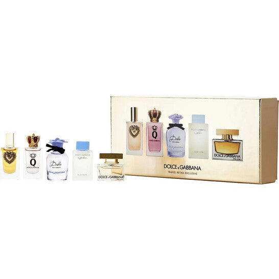 Dolce & Gabbana Ladies Mini Set Gift Set Fragrances - Luxurious Fragrance Available Online in Hong Kong & China