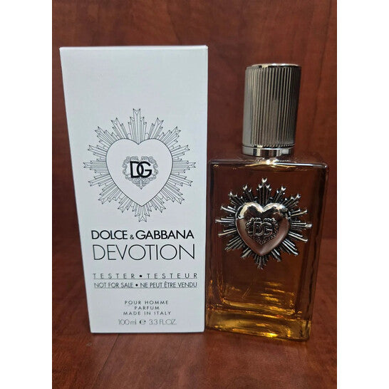 Dolce & Gabbana Men's Devotion Pour Homme Parfum 3.4 oz (Tester) Fragrances - Luxurious Fragrance Available Online in Hong Kong & China