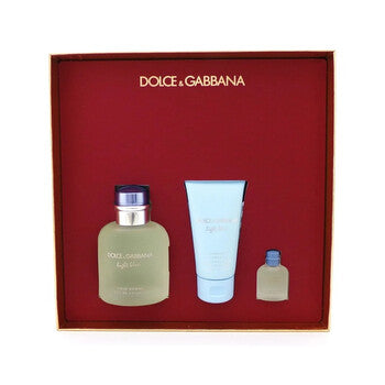 Dolce & Gabbana Men's Light Blue 3pcs EDT Gift Set Fragrances (Wholesale) - Luxurious Fragrance Available Online in Hong Kong & China