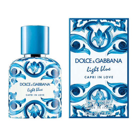 Dolce & Gabbana Men's Light Blue Capri In Love EDP Spray 1.7 oz Fragrances (Wholesale) - Luxurious Fragrance Available Online in Hong Kong & China