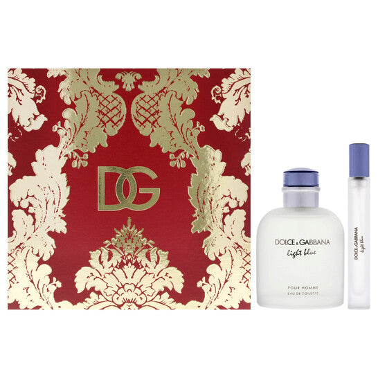 Dolce & Gabbana Men's Light Blue Gift Set - Luxurious Fragrance Available Online in Hong Kong & China