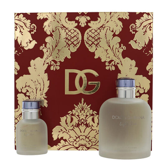Dolce & Gabbana Men's Light Blue Gift Set Fragrances (Wholesale) - Luxurious Fragrance Available Online in Hong Kong & China