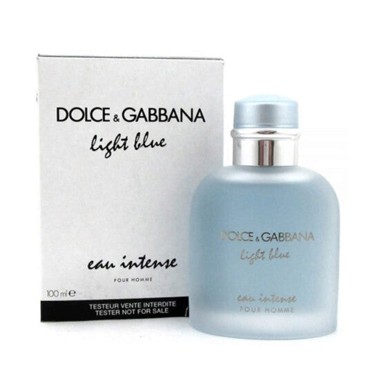 Dolce & Gabbana Men's Light Blue Intense EDP Spray 3.38 oz (Tester) Fragrances - Luxurious Fragrance Available Online in Hong Kong & China