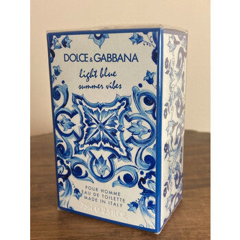 Dolce & Gabbana Men's Light Blue Pour Homme Summer Vibes EDT Spray 2.5 oz Fragrances (Wholesale) - Luxurious Fragrance Available Online in Hong Kong & China