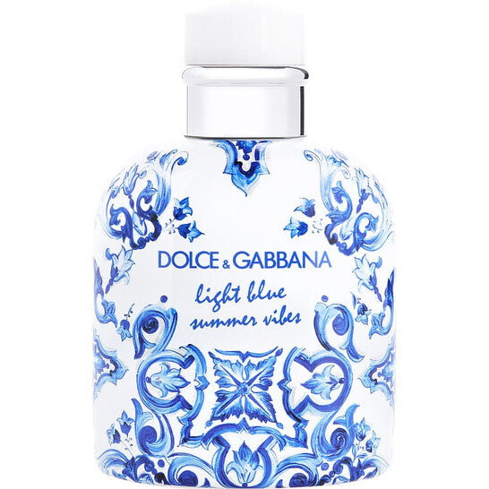 Dolce & Gabbana Men's Light Blue Summer Vibes EDT Spray 4.23 oz (Tester) Fragrances (Wholesale) - Luxurious Fragrance Available Online in Hong Kong & China