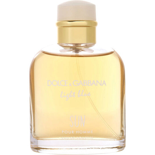 Dolce & Gabbana Men's Light Blue Sun EDT Spray 4.2 oz (Tester) Fragrances - Luxurious Fragrance Available Online in Hong Kong & China