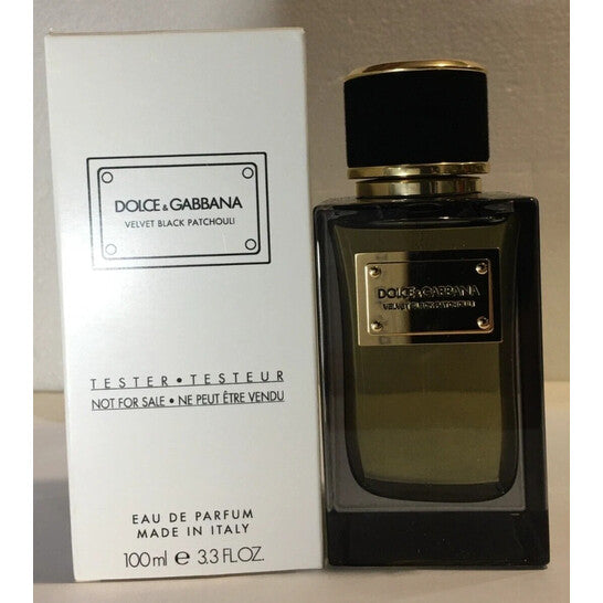 Dolce & Gabbana Men's Velvet Black Patchouli EDP Spray 3.4 oz (Tester) Fragrances - Luxurious Fragrance Available Online in Hong Kong & China
