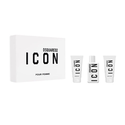 Dsquared2 Ladies Icon Pour Femme Gift Set - Luxurious Fragrance Available Online in Hong Kong & China