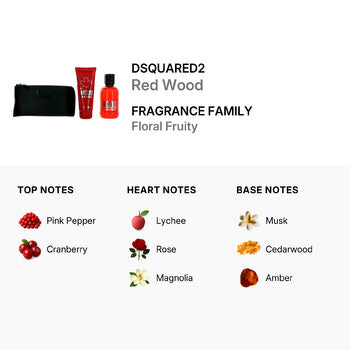 Dsquared2 Ladies Red Wood Gift Set Fragrances (Wholesale) - Luxurious Fragrance Available Online in Hong Kong & China