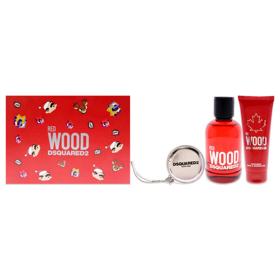 Dsquared2 Ladies Red Wood Gift Set Fragrances (Wholesale) - Luxurious Fragrance Available Online in Hong Kong & China