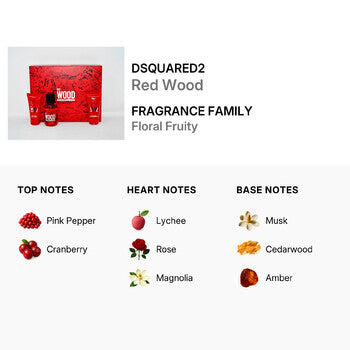 Dsquared2 Ladies Red Wood Gift Set (Wholesale) - Luxurious Fragrance Available Online in Hong Kong & China