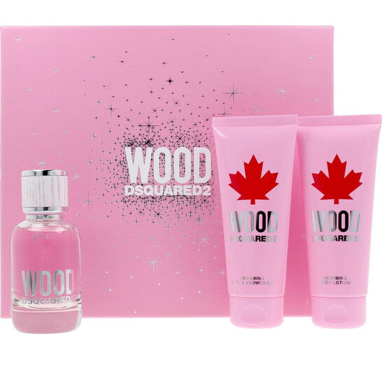 Dsquared2 Ladies Wood Pour Femme Gift Set - Luxurious Fragrance Available Online in Hong Kong & China