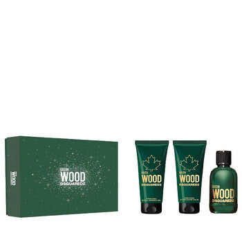 Dsquared2 Men's Green Wood Gift Set (Wholesale) - Luxurious Fragrance Available Online in Hong Kong & China