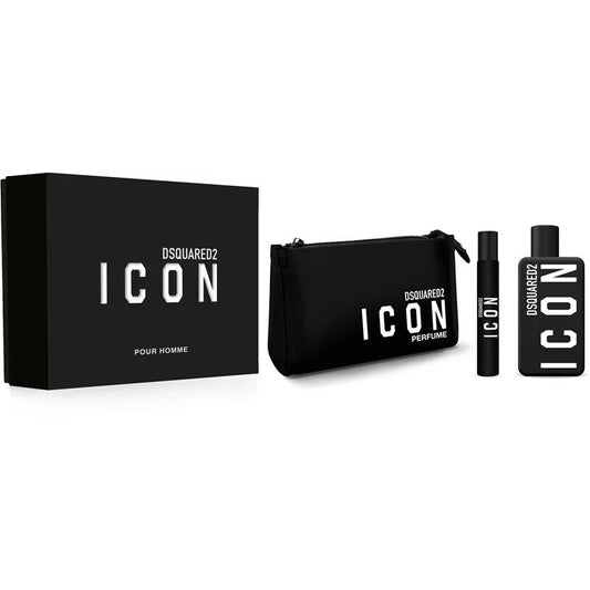 Dsquared2 Men's Icon 3pcs EDP Gift Set - Luxurious Fragrance Available Online in Hong Kong & China