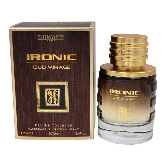 Dumont Men's Ironic Oud Mirage EDT Spray 3.4 oz Fragrances - Luxurious Fragrance Available Online in Hong Kong & China