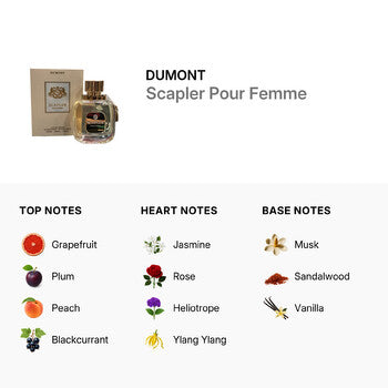 Dumont Ladies Scapler Pour Femme EDP Spray 3.4 oz (Wholesale) - Luxurious Fragrance Available Online in Hong Kong & China