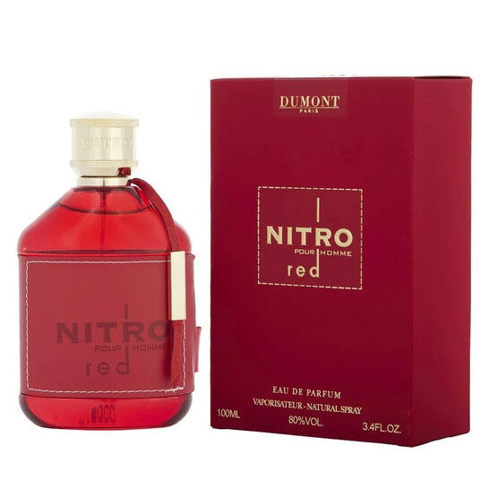 Dumont Men's Nitro Red Intensely EDP Spray 3.4 oz Fragrances - Luxurious Fragrance Available Online in Hong Kong & China
