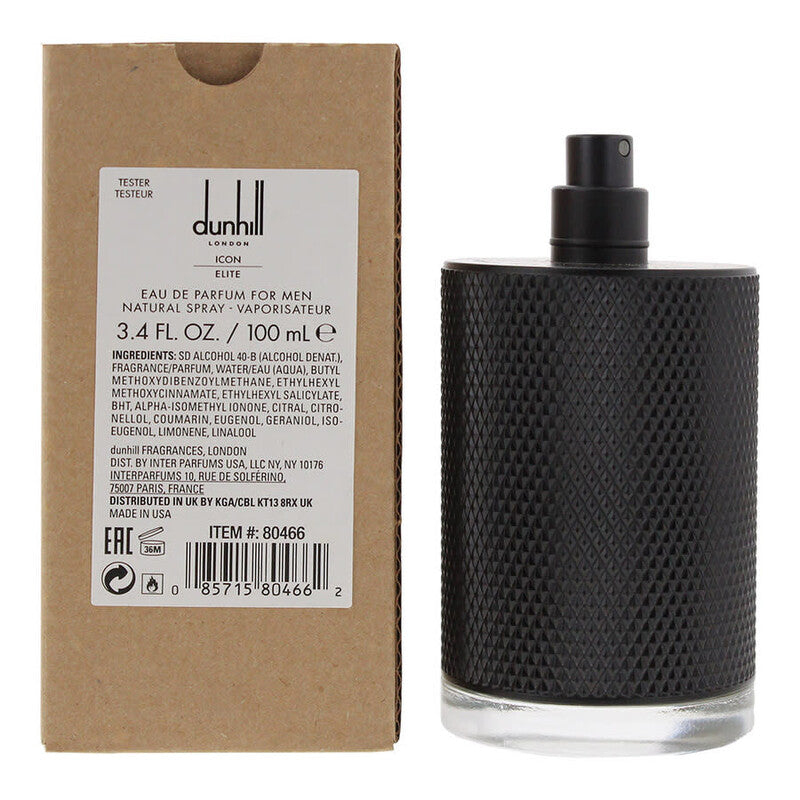 Alfred Dunhill Men's Icon Elite EDP Spray 3.38 oz (Tester) Fragrances - Luxurious Fragrance Available Online in Hong Kong & China