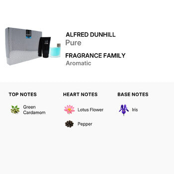 Alfred Dunhill Dunhill Pure by Alfred Dunhill for Men - 2 Pc Gift Set 2.5oz EDT Spray, 5oz After Shave Balm (Wholesale) - Luxurious Fragrance Available Online in Hong Kong & China