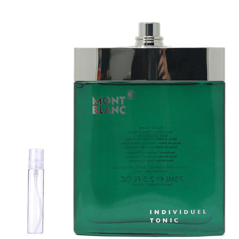 Montblanc Individuel Tonic Eau de Toilette for Men - premium fragrance for sophisticated tastes.