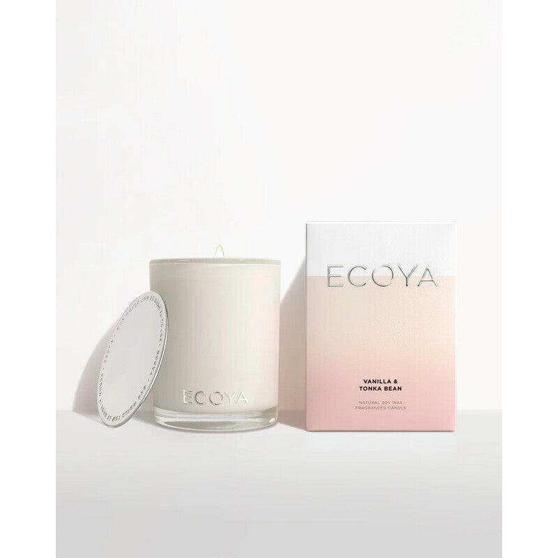 Ecoya Unisex Vanilla Bean 14.1 oz Scented Candle (Wholesale) - Luxurious Fragrance Available Online in Hong Kong & China