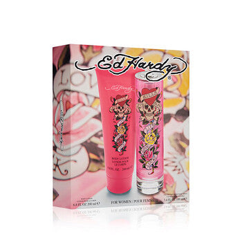 Christian Audigier Ed Hardy Ladies Pour Femme Gift Set Fragrances (Wholesale) - Luxurious Fragrance Available Online in Hong Kong & China