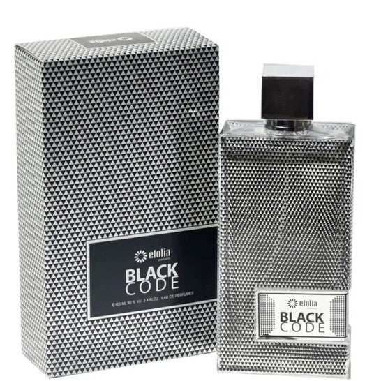 Efolia Men's Black Code EDP Spray 3.3 oz Fragrances (Wholesale) - Luxurious Fragrance Available Online in Hong Kong & China