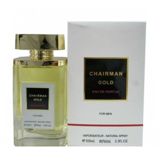 Efolia Men's Chairman Gold EDP Spray 3.3 oz Fragrances (Wholesale) - Luxurious Fragrance Available Online in Hong Kong & China