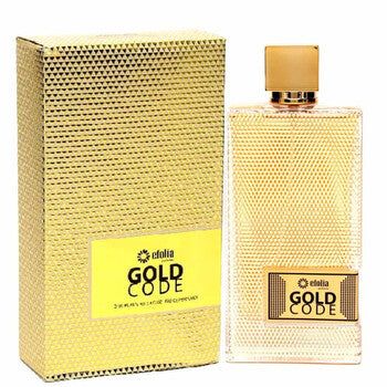 Efolia Men's Gold Code EDP Spray 3.3 oz Fragrances (Wholesale) - Luxurious Fragrance Available Online in Hong Kong & China