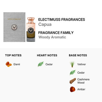 Electimuss Fragrances Unisex Capua Parfum 3.4 oz Fragrances (Wholesale) - Luxurious Fragrance Available Online in Hong Kong & China