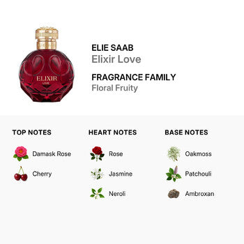 Elie Saab Ladies Elixir Love EDP 1.7 oz Fragrances (Wholesale) - Luxurious Fragrance Available Online in Hong Kong & China