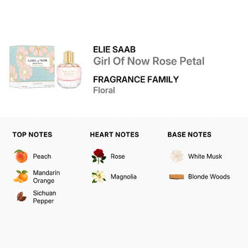 Elie Saab Ladies Girl Of Now Rose Petal EDP Spray 1.7 oz Fragrances (Wholesale) - Luxurious Fragrance Available Online in Hong Kong & China
