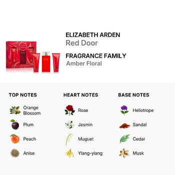 Elizabeth Arden Ladies Red Door Gift Set - Luxurious Fragrance Available Online in Hong Kong & China