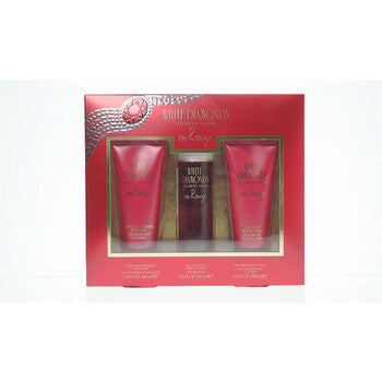 Elizabeth Taylor Ladies White Diamond En Rouge Gift Set Fragrances (Wholesale) - Luxurious Fragrance Available Online in Hong Kong & China