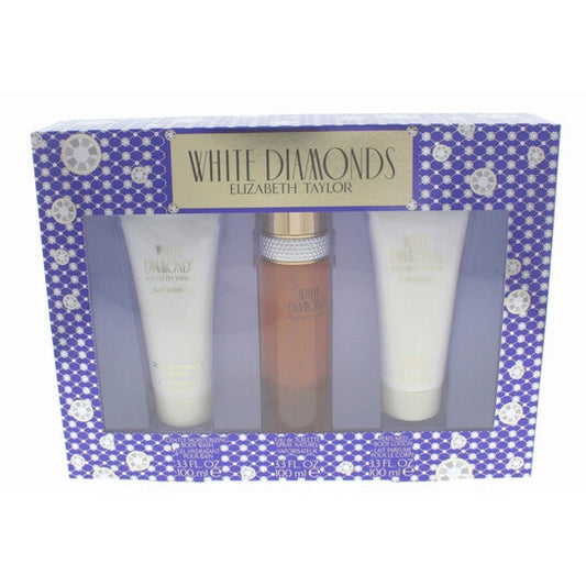 Elizabeth Taylor Ladies White Diamond Gift Set Fragrances (Wholesale) - Luxurious Fragrance Available Online in Hong Kong & China
