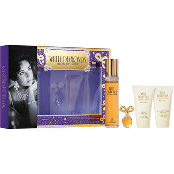 Elizabeth Taylor Ladies White Diamonds Gift Set - Luxurious Fragrance Available Online in Hong Kong & China