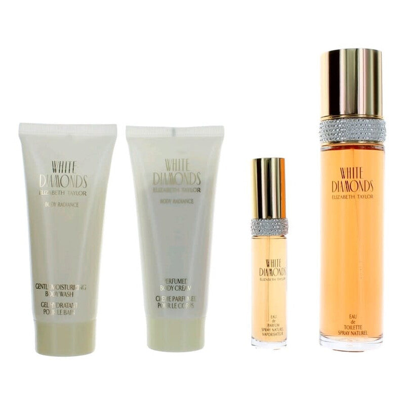 Elizabeth Taylor Ladies White Diamonds Gift Set Fragrances - Luxurious Fragrance Available Online in Hong Kong & China
