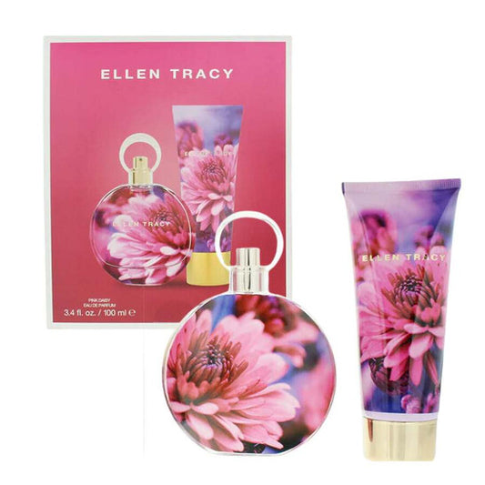 Ellen Tracy Ladies Pink Daisy 2pcs EDP Gift Set Fragrances - Luxurious Fragrance Available Online in Hong Kong & China