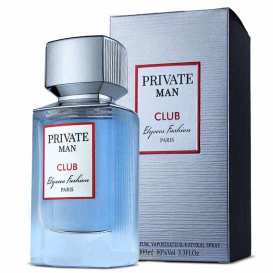Elysees Fashion Men's Private Man Club EDP Spray 3.4 oz Fragrances - Luxurious Fragrance Available Online in Hong Kong & China