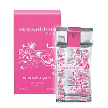 Emanuel Ungaro Ladies Apparition Pink EDT Spray 1.7 oz - Luxurious Fragrance Available Online in Hong Kong & China