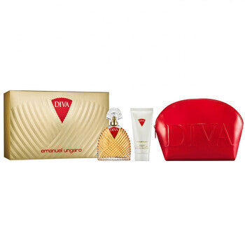 Emanuel Ungaro Ladies Diva Gift Set - Luxurious Fragrance Available Online in Hong Kong & China