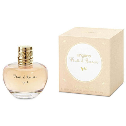 Emanuel Ungaro Ladies Fruit d'Amour Gold EDT Spray 3.4 oz Fragrances - Luxurious Fragrance Available Online in Hong Kong & China