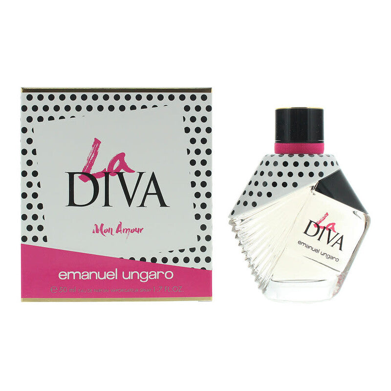 Emanuel Ungaro Ladies La Diva Mon Amour EDP Spray 1.7 oz Fragrances - Luxurious Fragrance Available Online in Hong Kong & China