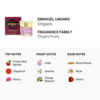 Emanuel Ungaro Ladies Ungaro EDP 1.0 oz - Luxurious Fragrance Available Online in Hong Kong & China