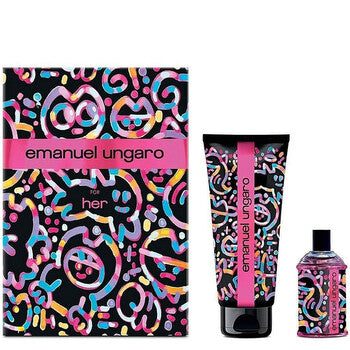 Emanuel Ungaro Ladies Ungaro For Her Gift Set - Luxurious Fragrance Available Online in Hong Kong & China