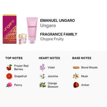 Emanuel Ungaro Ladies Ungaro Gift Set - Luxurious Fragrance Available Online in Hong Kong & China