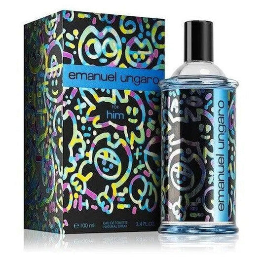 Emanuel Ungaro Men's For Him EDT Spray 3.4 oz Fragrances (Wholesale) - Luxurious Fragrance Available Online in Hong Kong & China