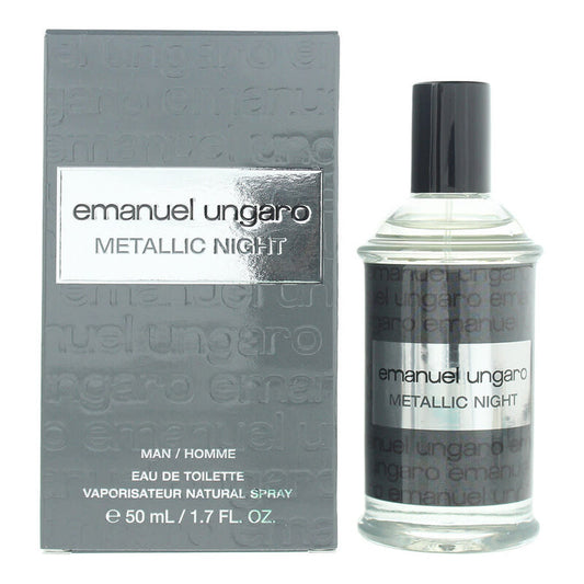 Emanuel Ungaro Men's Metallic Night EDT Spray 1.7 oz Fragrances (Wholesale) - Luxurious Fragrance Available Online in Hong Kong & China