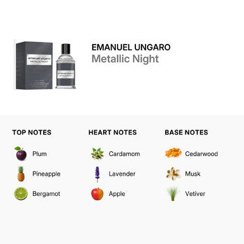 Emanuel Ungaro Men's Metallic Night EDT Spray 1.7 oz (Wholesale) - Luxurious Fragrance Available Online in Hong Kong & China